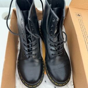 Dr. Martens Black Combat Boots